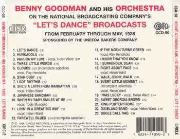 CD Benny Goodman And His Orchestra: 1935 From The Famous "Let's Dance" Broadcasts 462926