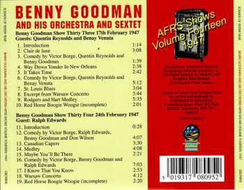 CD Benny Goodman And His Orchestra: Volume 14 Of The Complete AFRS Benny Goodman Shows 288294