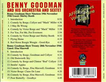 CD Benny Goodman And His Orchestra: Volume Nine Of The Complete Afrs Benny Goodman Shows 477822