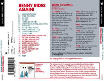 CD Benny Goodman: Benny Rides Again!