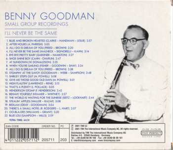 CD Benny Goodman: I'll Never Be The Same