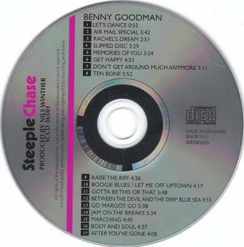CD Benny Goodman And His Orchestra: In Concert - Falkoner Centret Copenhagen, Denmark October 19, 1959 441561