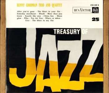 Album Benny Goodman Trio: Treasury Of Jazz N°25