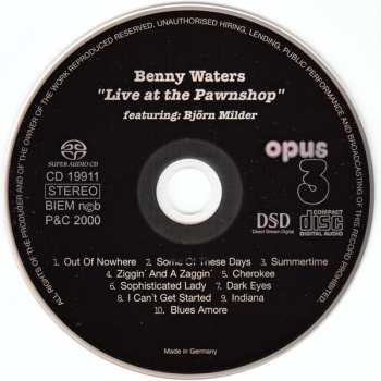 SACD Benny Waters: Live At The Pawnshop 506918