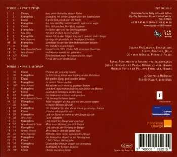 2CD Benoit Haller: Johann Sebastian Bach - Johannes Passion 310660