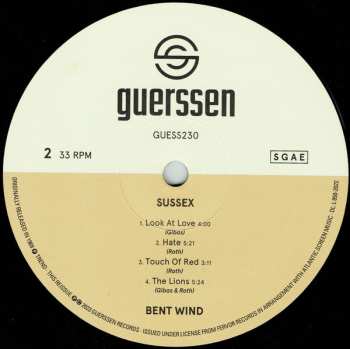 LP Bent Wind: Sussex 502708