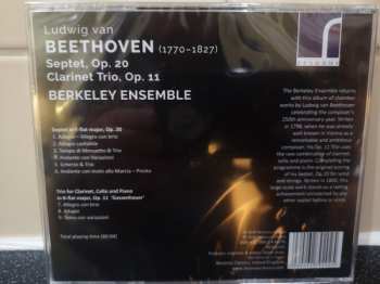 CD Berkeley Ensemble: Ludwig van Beethoven Septet, Op.20 Clarinet Trio, Op.11 Berkeley Ensemble 292420