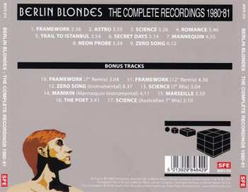 CD Berlin Blondes: The Complete Recordings 1980-81 109329