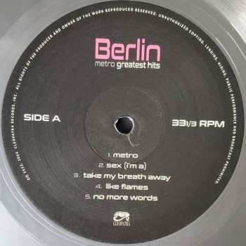 LP Berlin: Metro Greatest Hits LTD | CLR 349766