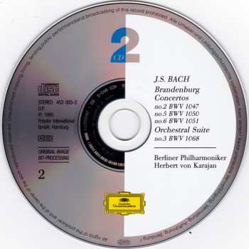 2CD Berliner Philharmoniker: The Brandenburg Concertos. Suites Nos. 2 & 3 44946