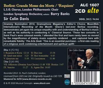 2CD Hector Berlioz: Requiem; Grande Messe Des Morts 440079