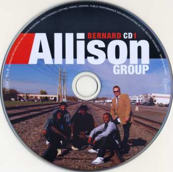 2CD Bernard Allison Group: Live At The Jazzhaus 185832