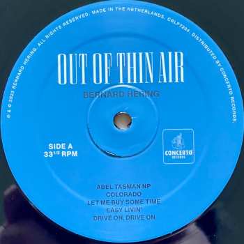 LP Bernard Hering: Out Of Thin Air 490094