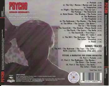 CD Bernard Herrmann: Psycho (Complete Music For Alfred Hitchcock's Classic Suspense Thriller) LTD