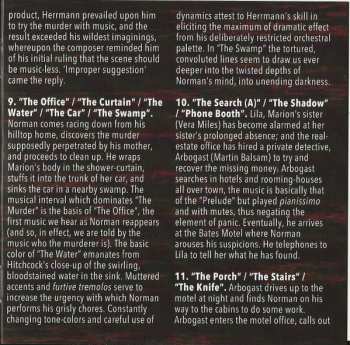 CD Bernard Herrmann: Psycho (Complete Music For Alfred Hitchcock's Classic Suspense Thriller) LTD