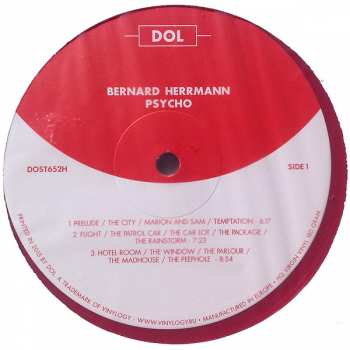 LP Bernard Herrmann: Psycho (The Original Film Score) LTD | CLR