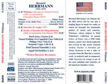 CD Bernard Herrmann: Whitman 324265