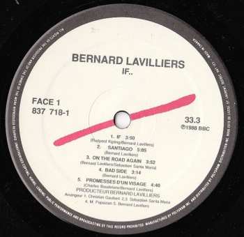 2LP Bernard Lavilliers: If 379196