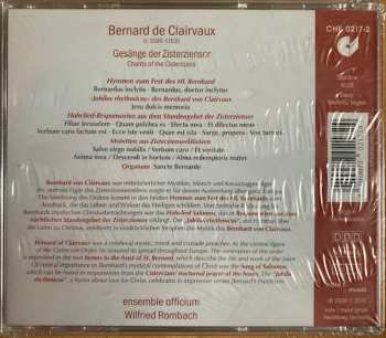 CD Bernard Of Clairvaux: Gesänge der Zisterzienser 183654