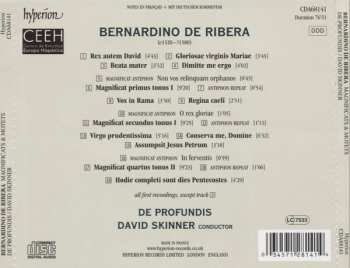 CD Bernardino de Ribera: Magnificats & Motets 244275