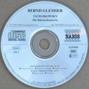 2CD Bernd Glemser: Klavierkonzerte: Andante Und Finale, Op 49 - Konzertfantasie, Op 56 354924