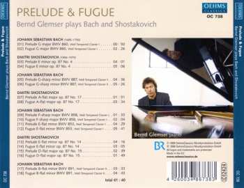 CD Bernd Glemser: Prelude & Fugue 235492