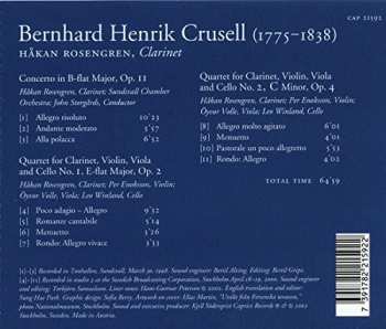 CD Bernhard Henrik Crusell: Crusell 324094