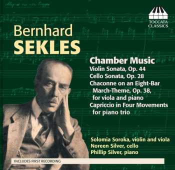 CD Bernhard Sekles: Chamber Music 537905