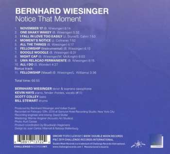CD Bernhard Wiesinger: Notice That Moment DIGI 98619
