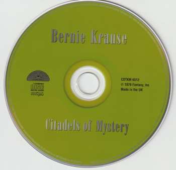 CD Bernie Krause: Citadels Of Mystery 238097