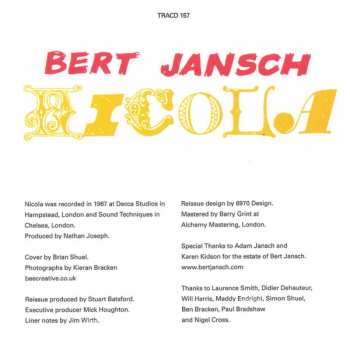 CD Bert Jansch: Nicola 319777