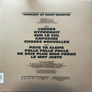 LP/CD Bertrand Belin: Concert At Saint-Quentin 290390