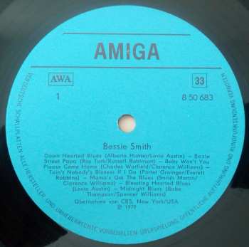 LP Bessie Smith: Bessie Smith 50352