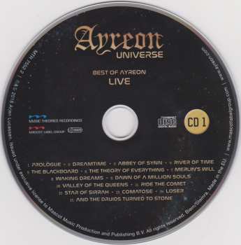 2CD Ayreon: Best Of Ayreon Live 3256