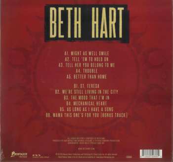 LP Beth Hart: Better Than Home  LTD | CLR 376424