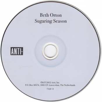 CD Beth Orton: Sugaring Season DIGI 182349