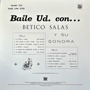 LP Betico Salas Y Su Sonora: Baile Ud. Con... 481712