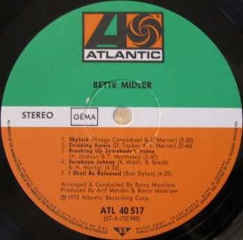 LP Bette Midler: Bette Midler 322422
