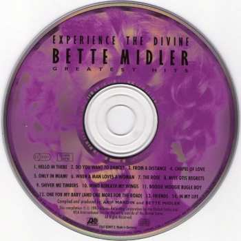 CD Bette Midler: Experience The Divine (Greatest Hits) 399112