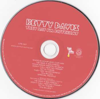 CD Betty Davis: They Say I'm Different DIGI 505358