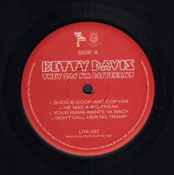 LP Betty Davis: They Say I'm Different 297738