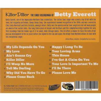 CD Betty Everett: Killer Diller - The Early Recordings Of Betty Everett 531748