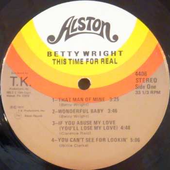 CD Betty Wright: This Time For Real