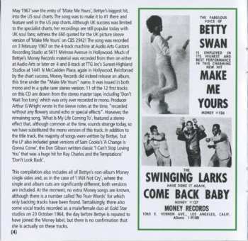 CD Bettye Swann: The Money Recordings 539600