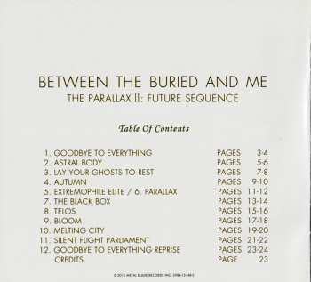 CD Between The Buried And Me: The Parallax II: Future Sequence LTD 410219