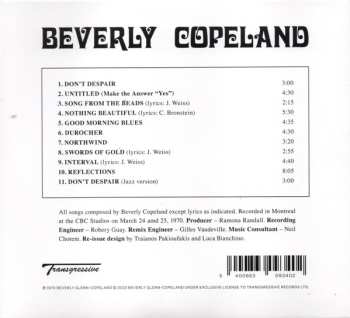 CD Beverly Glenn-Copeland: Beverly Copeland 498829