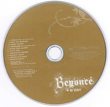 CD Beyoncé: B'Day