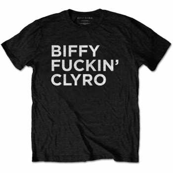 Merch Biffy Clyro: Tričko Biffy Fucking Clyro  M