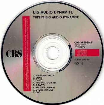 CD Big Audio Dynamite: This Is Big Audio Dynamite 357163