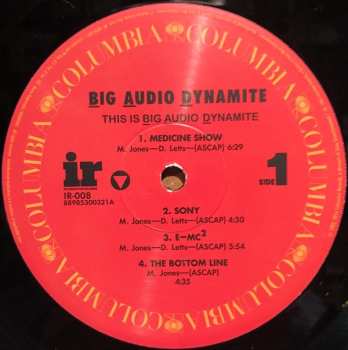 LP Big Audio Dynamite: This Is Big Audio Dynamite 417101